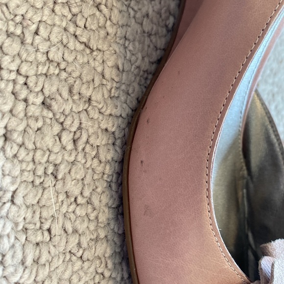 Bandolino size 7.5 blush pink wedges - Picture 4 of 8